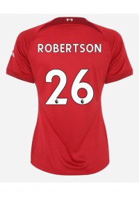 Liverpool Andrew Robertson #26 Voetbaltruitje Thuis tenue Dames 2022-23 Korte Mouw